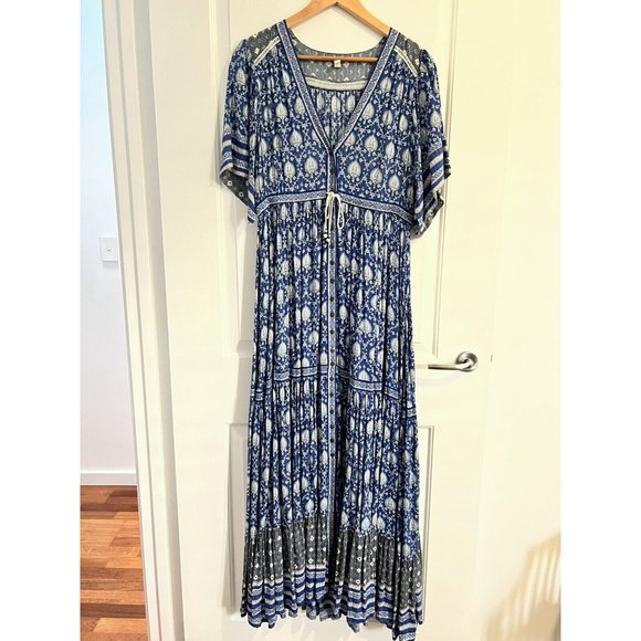 Spell Oracle Gown size Large Blue Perfect - Picture 2 of 12